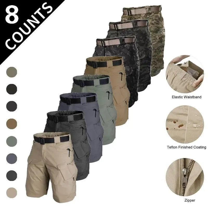 Men‘s Tactical Cargo Shorts – now with stretch, storage, and all‑day comfort