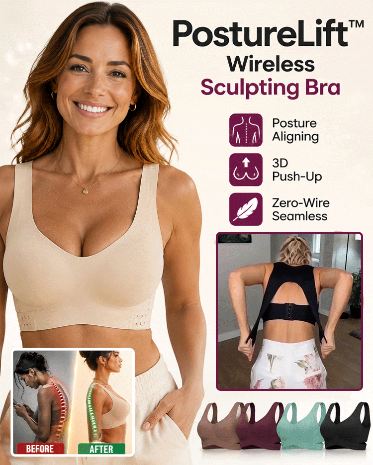 50% OFF Today | PostureLift™ Seamless Posture Correcting Bra – Lifts in 3s & Smooths Back Fat Instantly