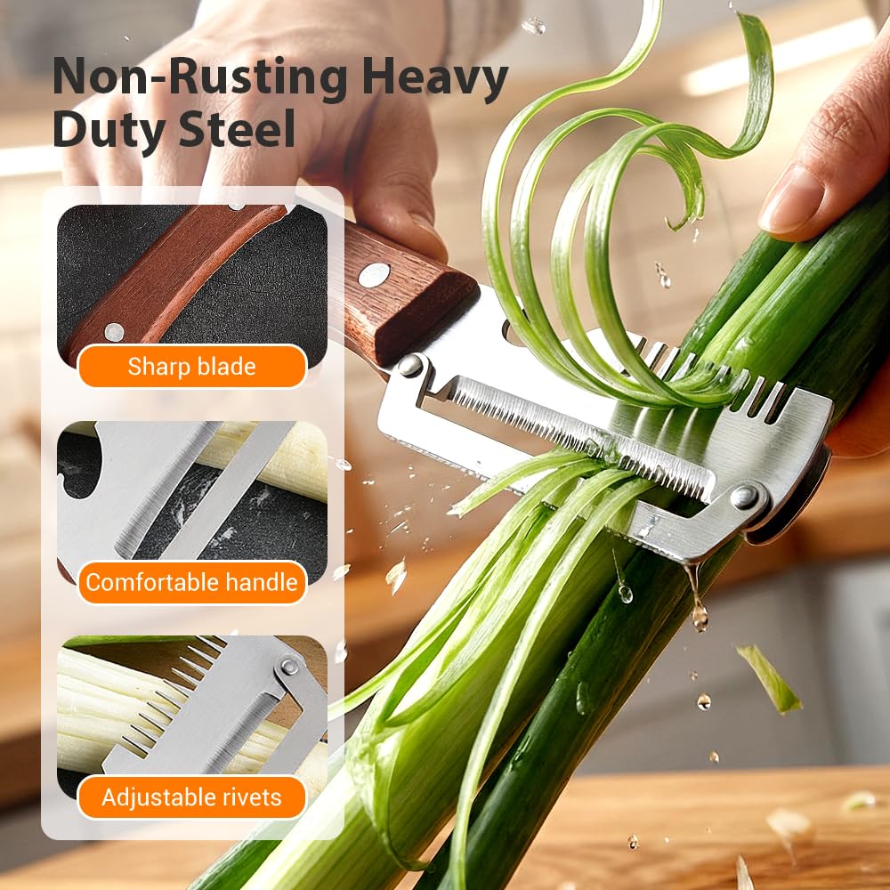 2-Piece Multi-Functional Vegetable Peeler