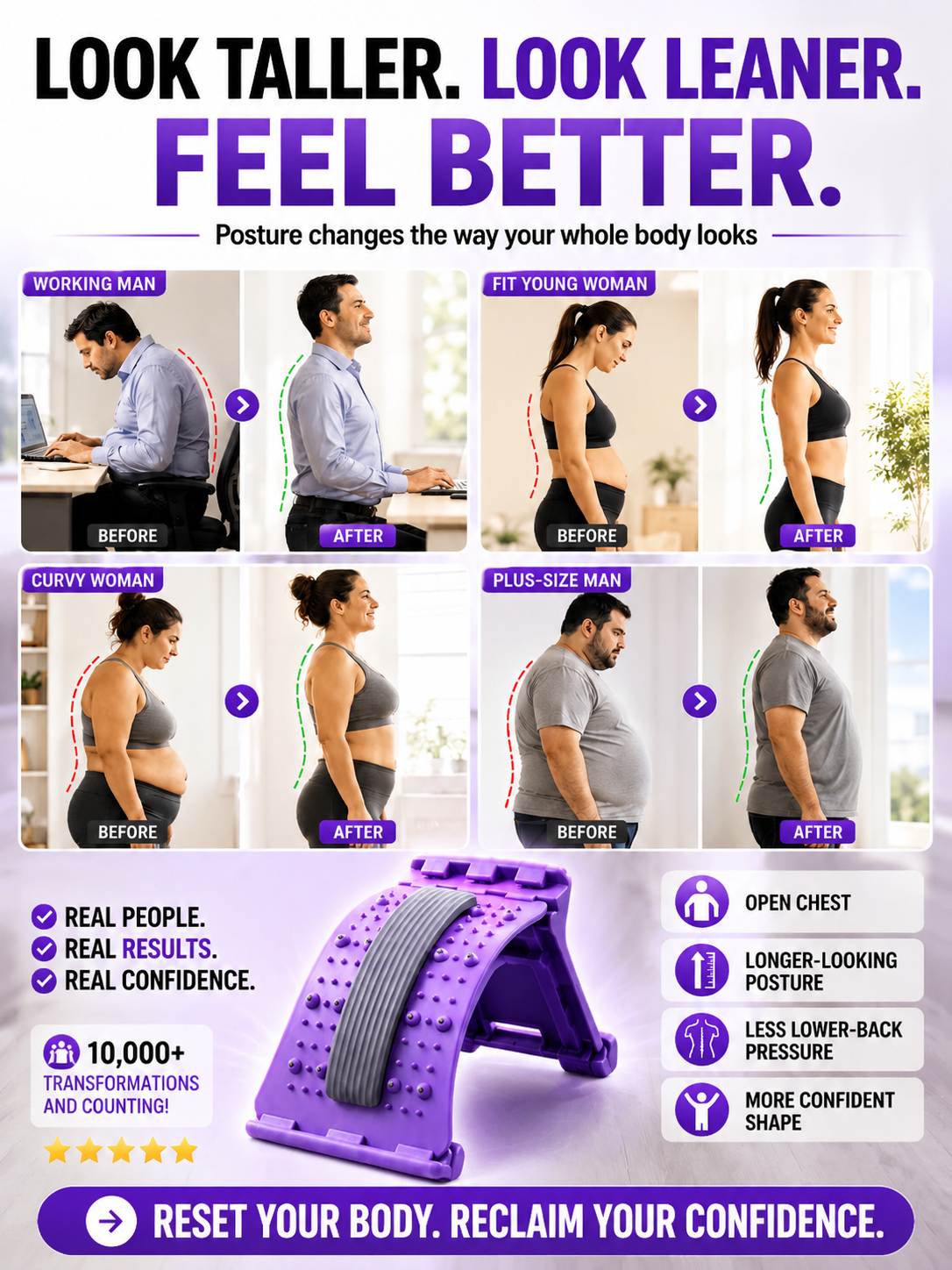 LIE DOWN FOR MINUTES — SEE A FLATTER, TIGHTER-LOOKING WAIST! The Effortless Waist-Sculpting Stretcher Designed to Make Your Midsection Look More Defined — Fast! 💪
