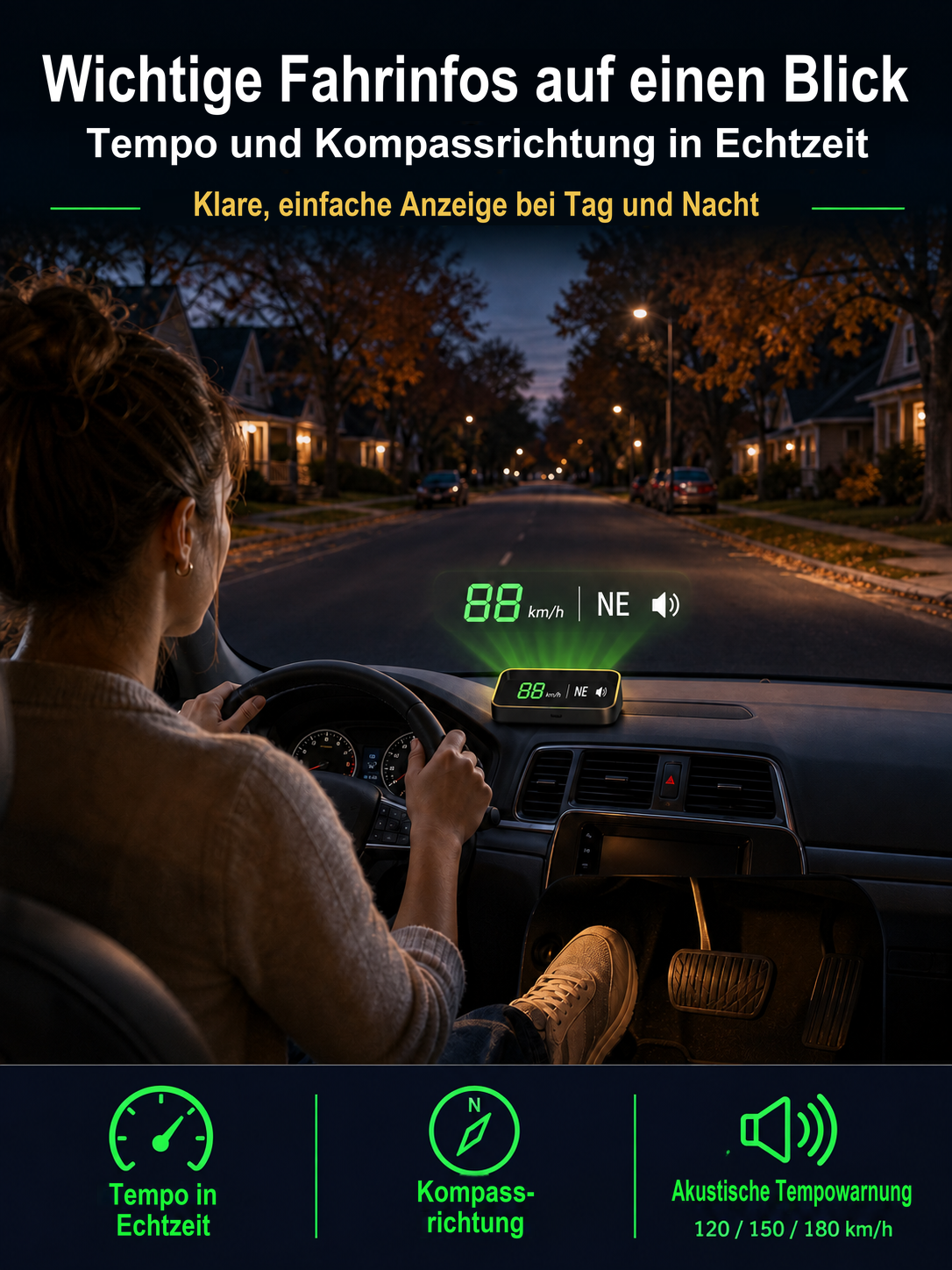 🛰️ Solar-HUD Navigation: Radarschutz & LiDAR-Nachtsicht! 🛡️