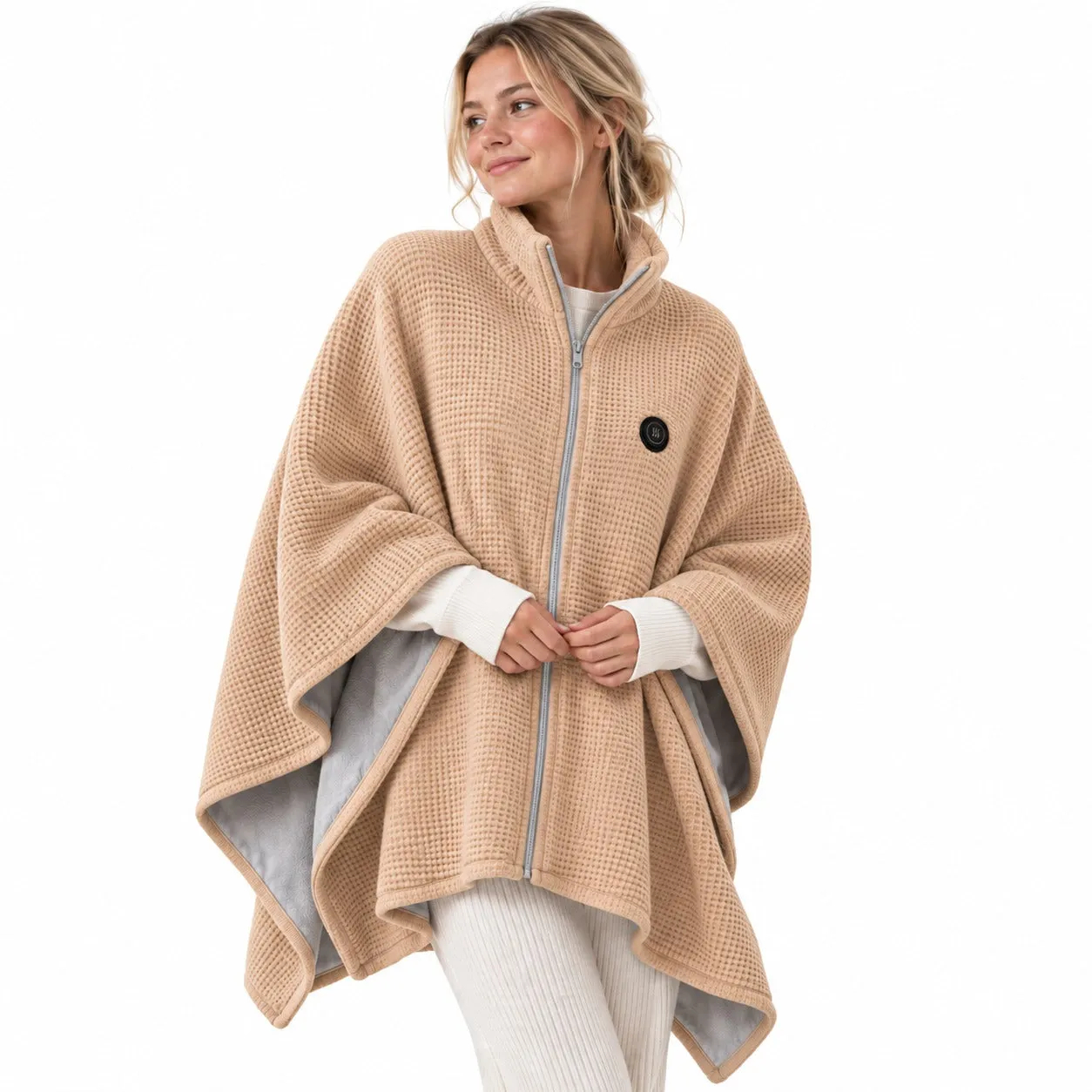 Portable Heated Shawl – Wearable Electric Heating Wrap