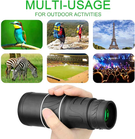 🌟See the Unseen🌟16X52Monocular bifocal optical zoomtelescope🔭