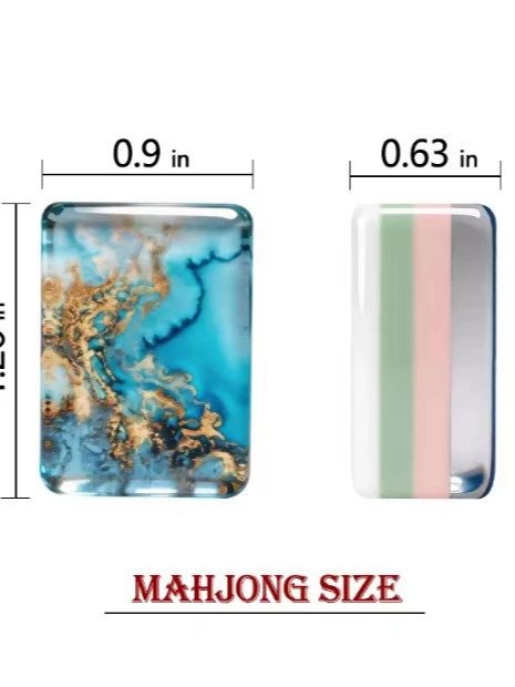 海洋系列麻将亚克力
