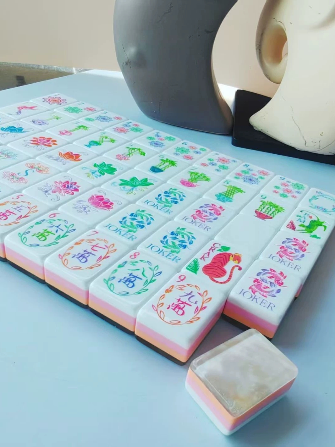 珍珠粉美式麻将