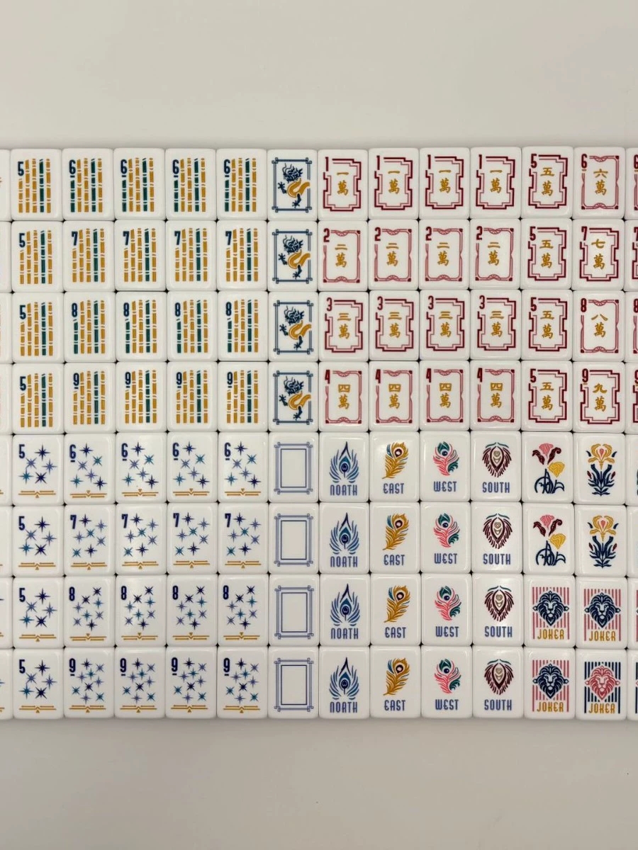 红色银杏叶美式麻将