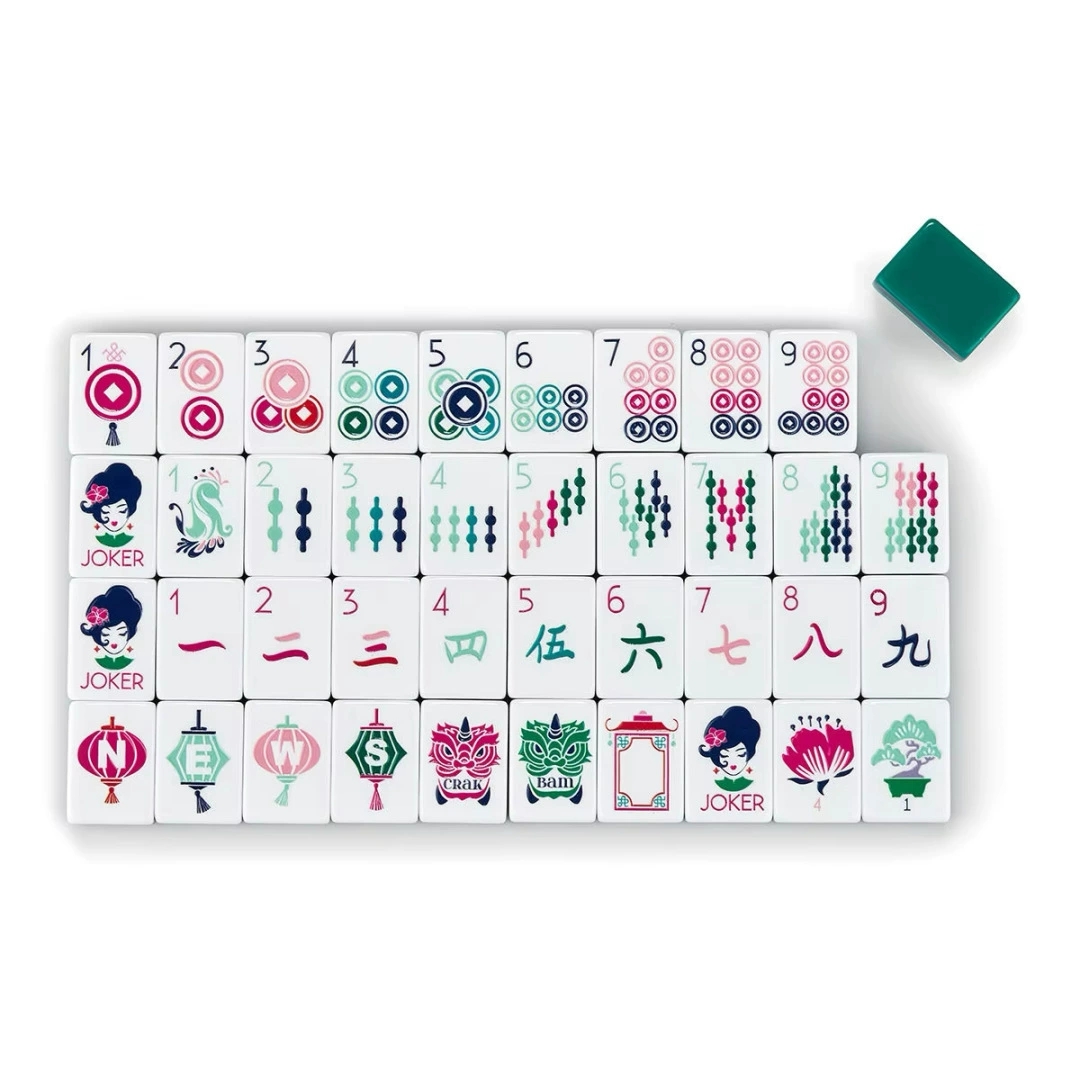 绿色美式麻将