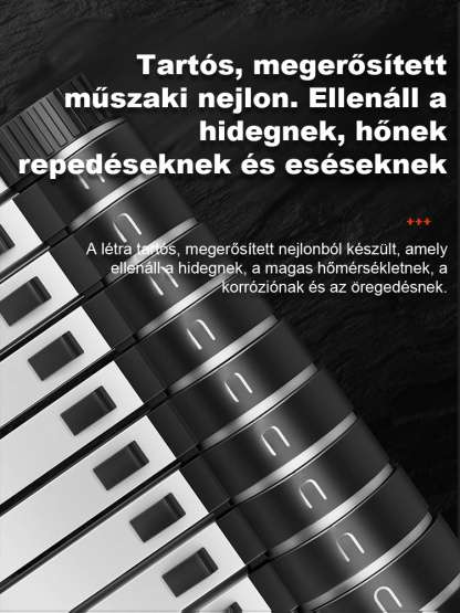 Teleszkópos Alumínium Létrák (2m - 6m) Összecsukható, Kompakt & Csúszásmentes Talpak