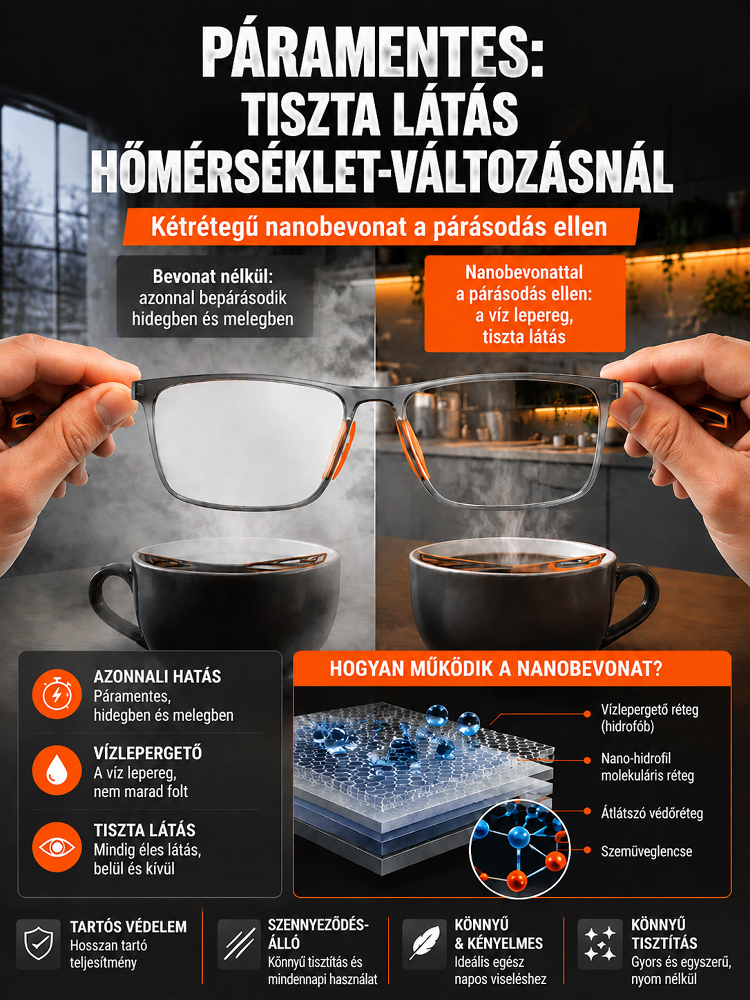 👓 Minden távolságra kristálytiszta látás! Okosszemüveg automata fókusszal