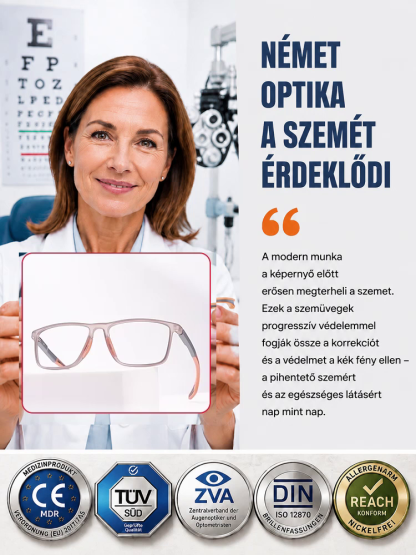 👓 Minden távolságra kristálytiszta látás! Okosszemüveg automata fókusszal