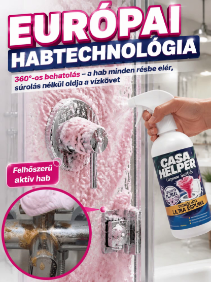 ✅ Felejtsd el a kemény vízkövet és a súrolást! Pink aktív hab WC-hez és csempéhez