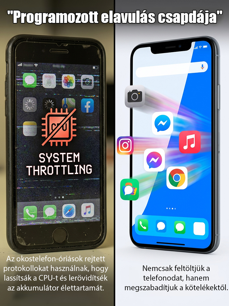 【Növelje a telefon akkumulátorának élettartamát】Okostelefon gyorsító chip megszünteti a fagyást!
