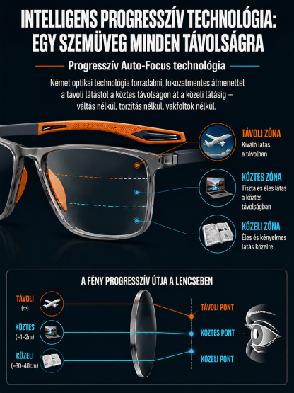 👓 Minden távolságra kristálytiszta látás! Okosszemüveg automata fókusszal