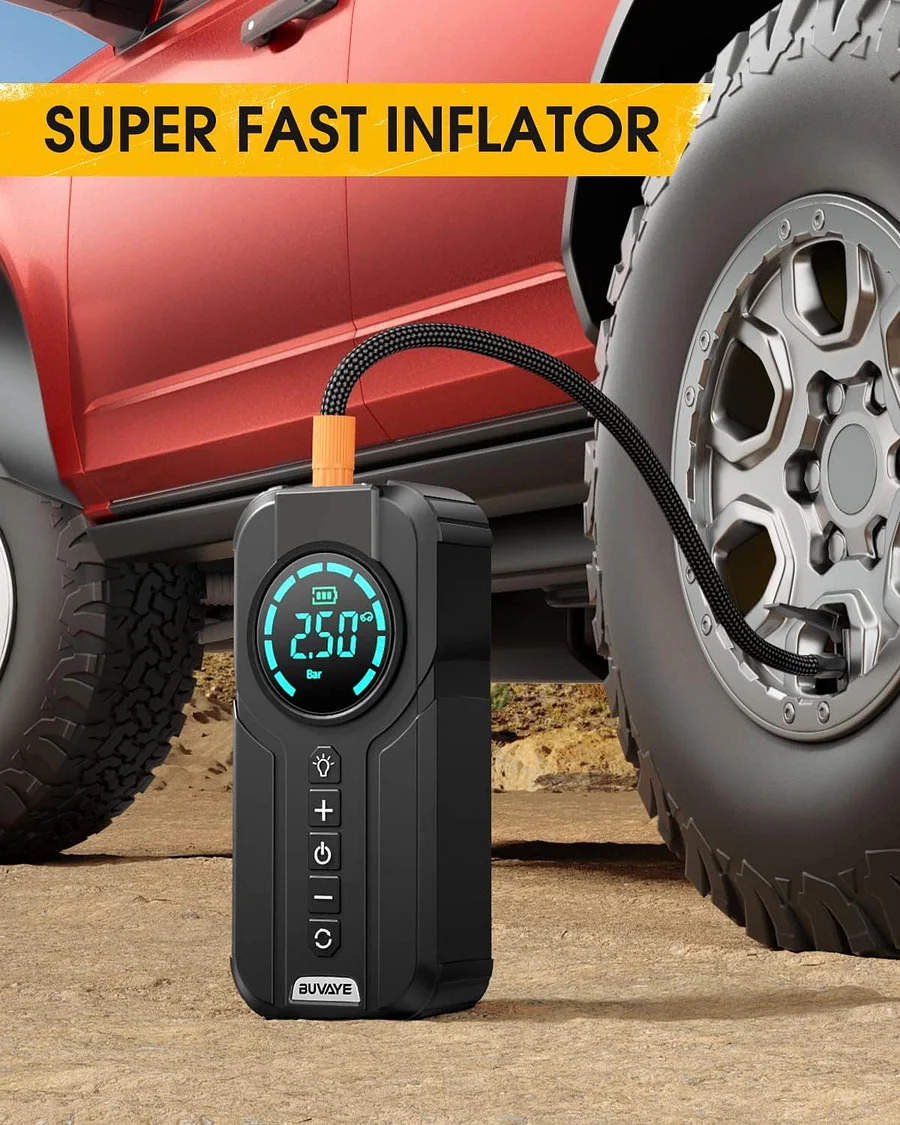 🔥Automobile quick start multi-function auto power supply and air pump