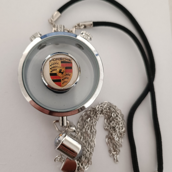 Car perfume bottle with logo