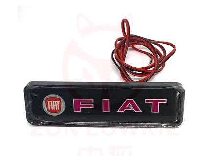 Stylish Atmosphere Car Center Grille LED Logo Light