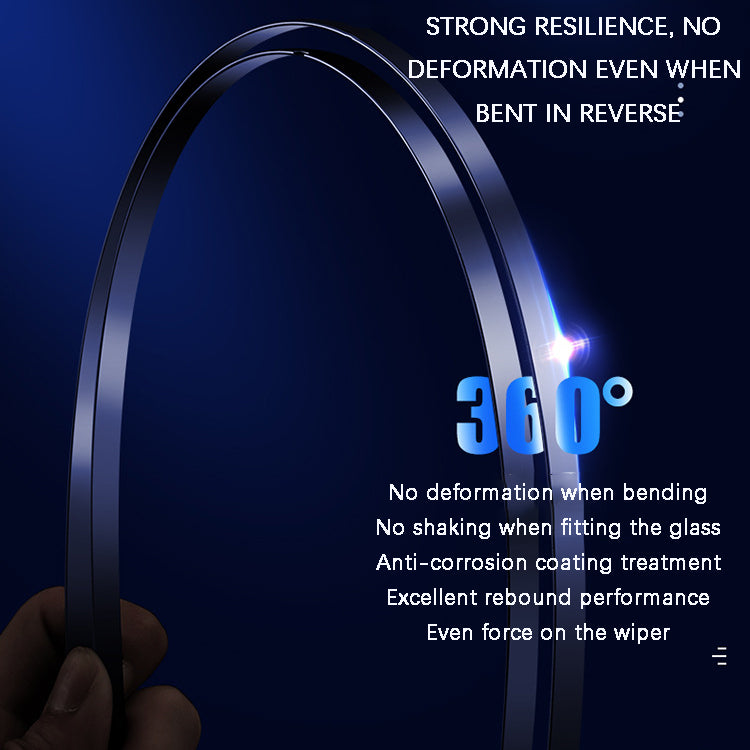 Carbon Fiber Boneless Silent Windshield Wipers