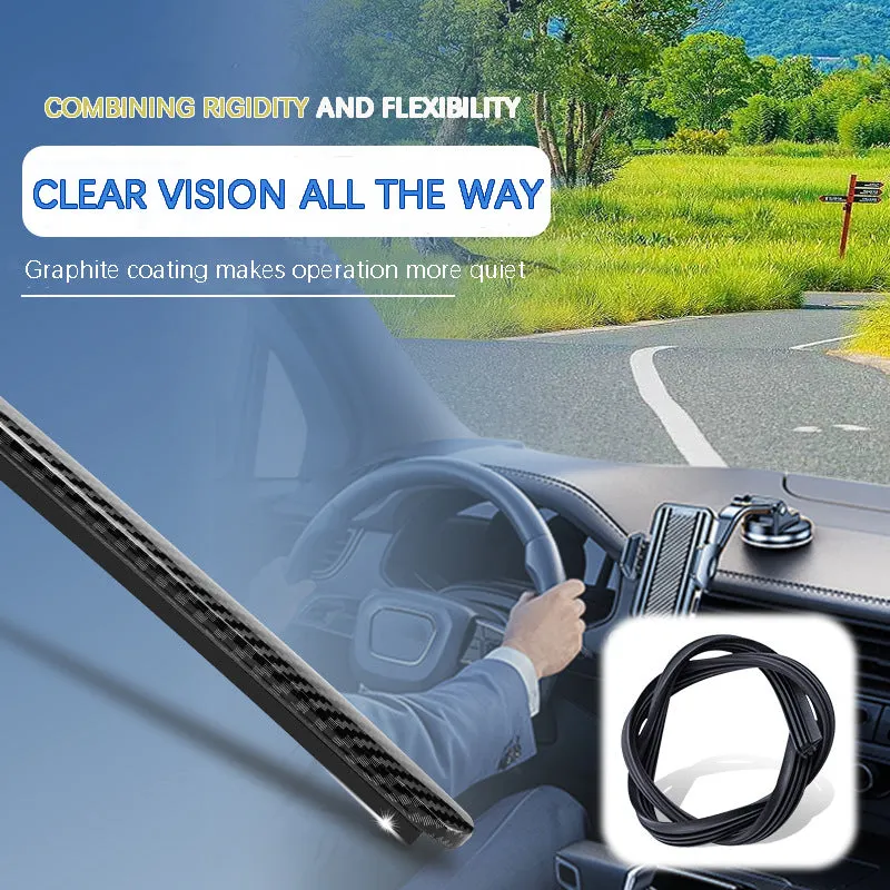 Carbon Fiber Boneless Silent Windshield Wipers