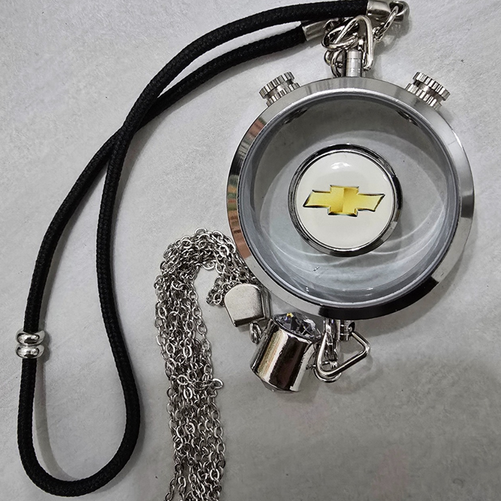 Car perfume bottle with logo