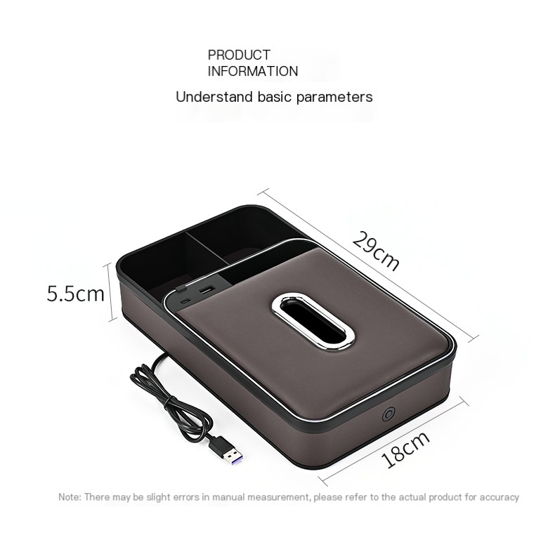 Car handrail box storage box