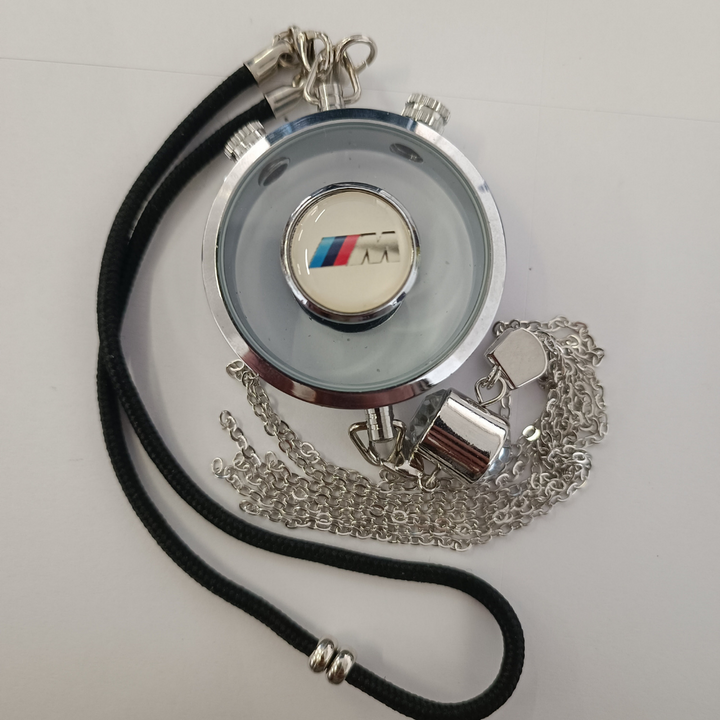 Car perfume bottle with logo