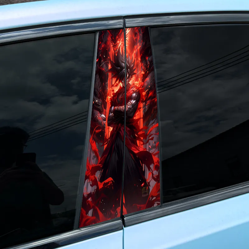 Car center pillar sticker（2PCS）-XC119