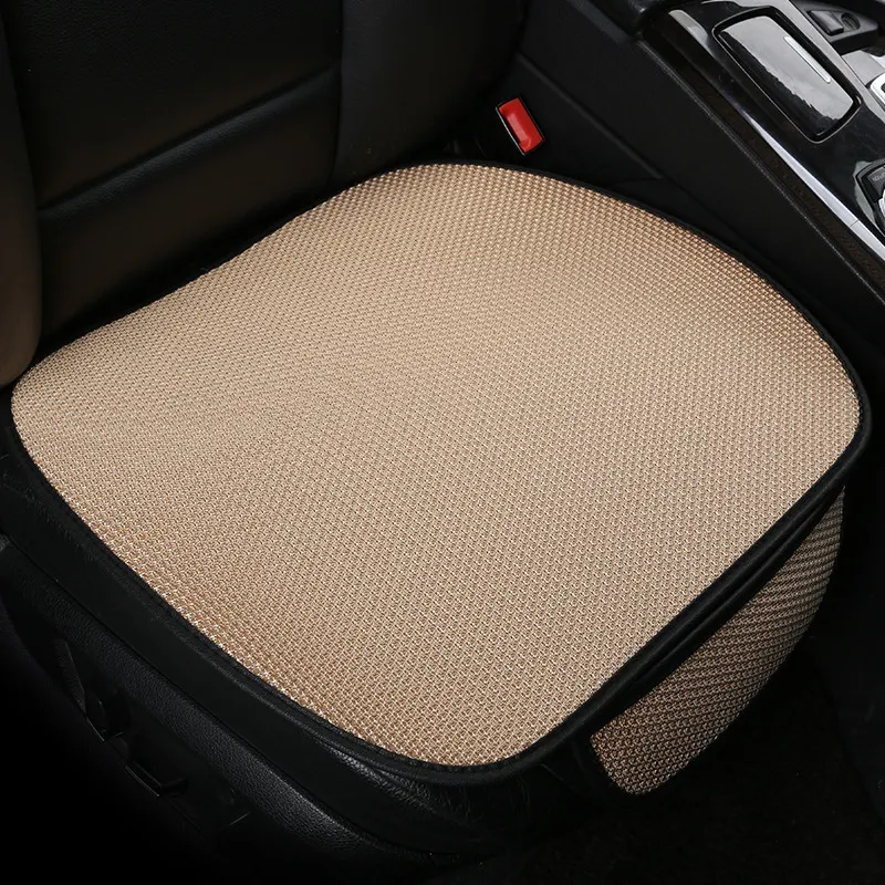 Summer car seat cushion ventilation breathable ice silk small three-piece set