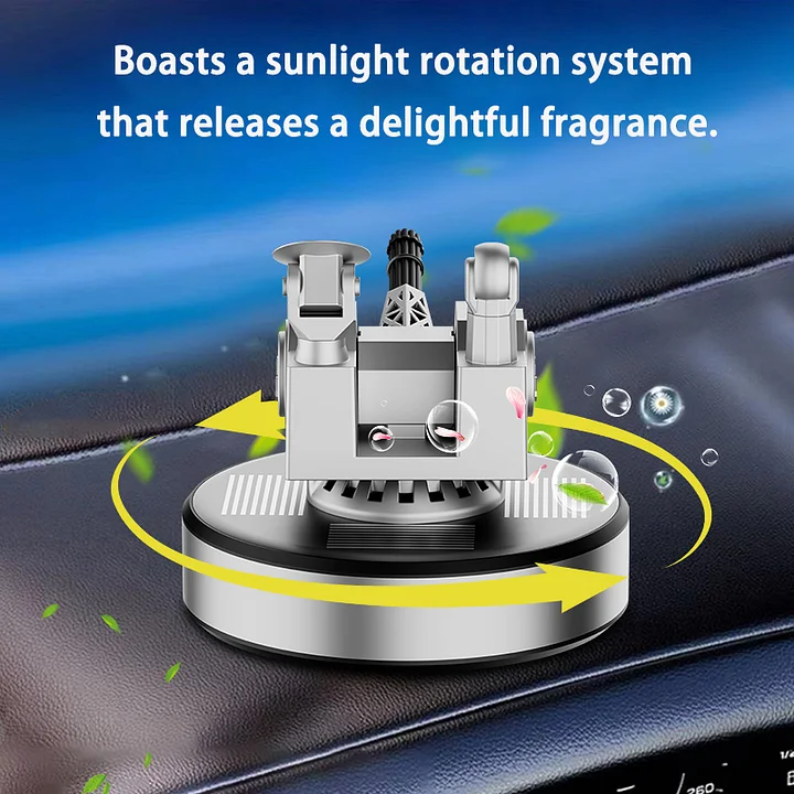 2025 Hot Sale New Solar Close-In Defense Gun Car Interior Aromatherapy Air Freshener