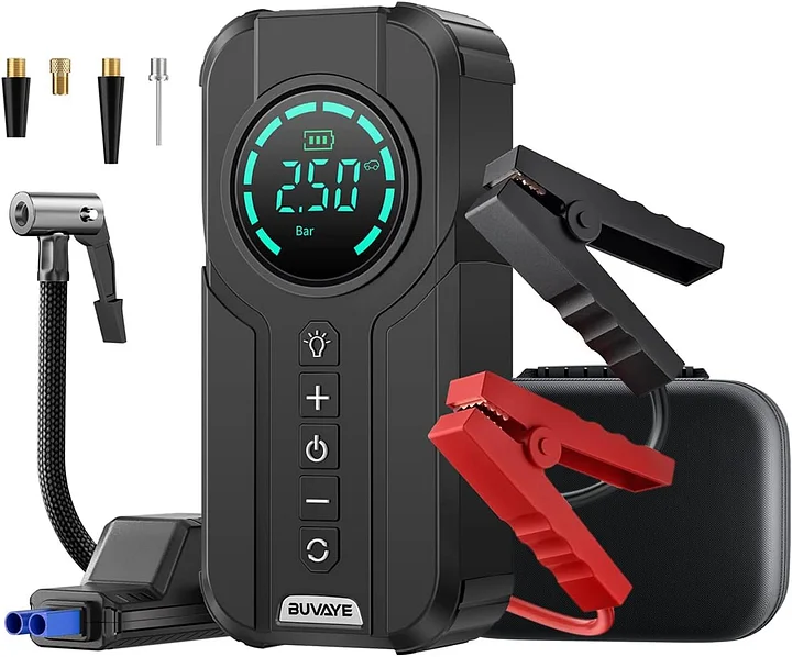 🔥Automobile quick start multi-function auto power supply and air pump
