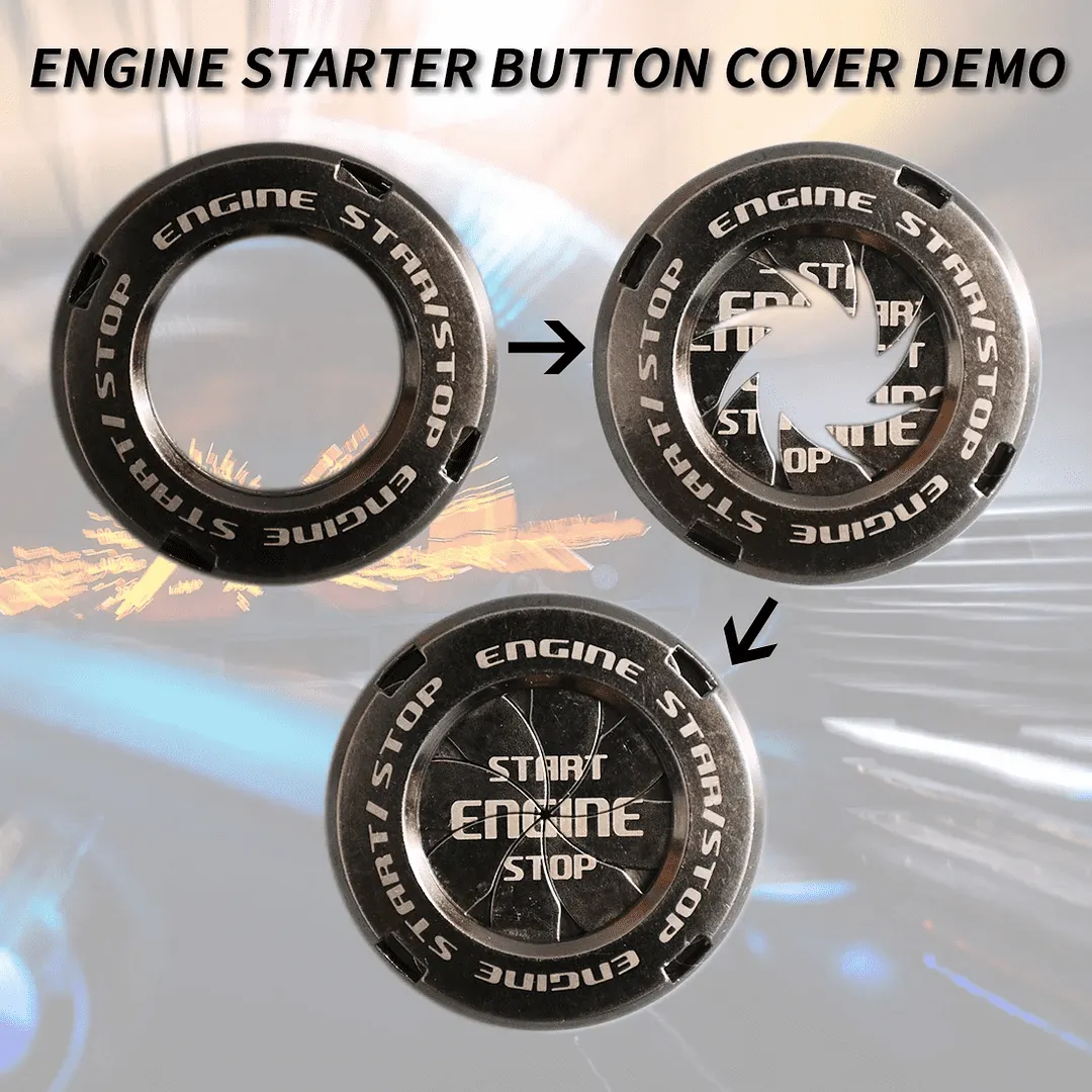 Car Push Start Button Cover