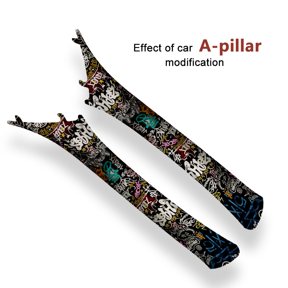 Car roof cloth AB column self-adhesive belt back adhesive cloth color change and wind interior sticker renovation modification fall off repair