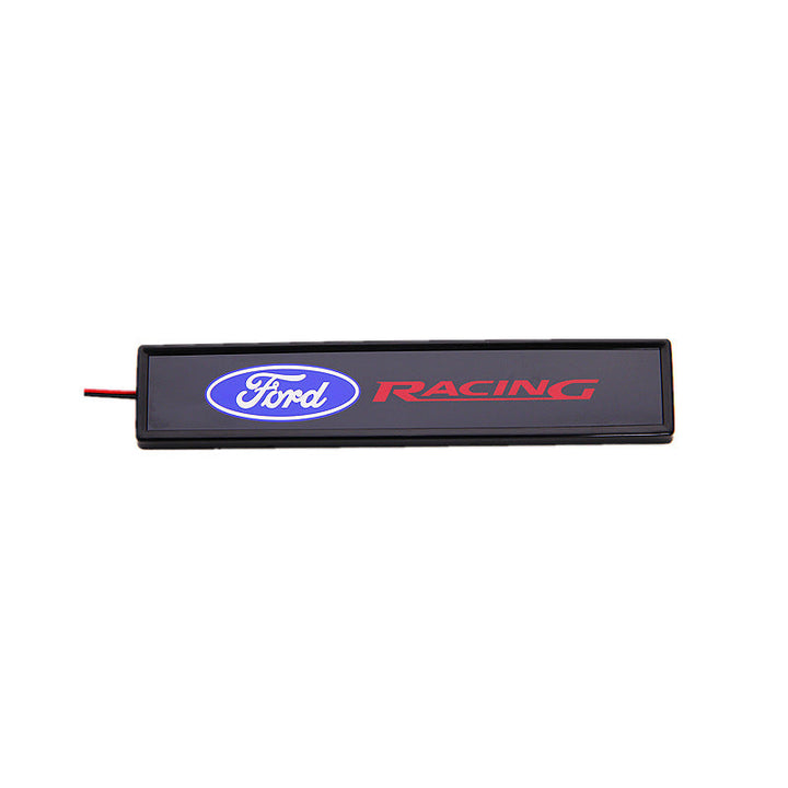 Stylish Atmosphere Car Center Grille LED Logo Light