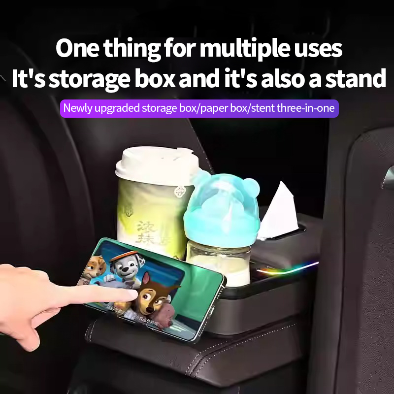 Car handrail box storage box