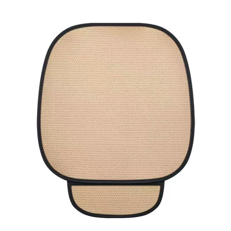 Summer car seat cushion ventilation breathable ice silk small three-piece set