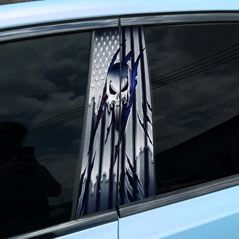 Car center pillar sticker（2PCS）-XC103