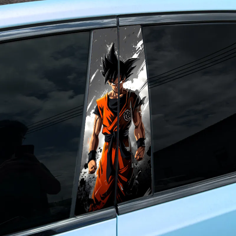 Car center pillar sticker（2PCS）-XC36