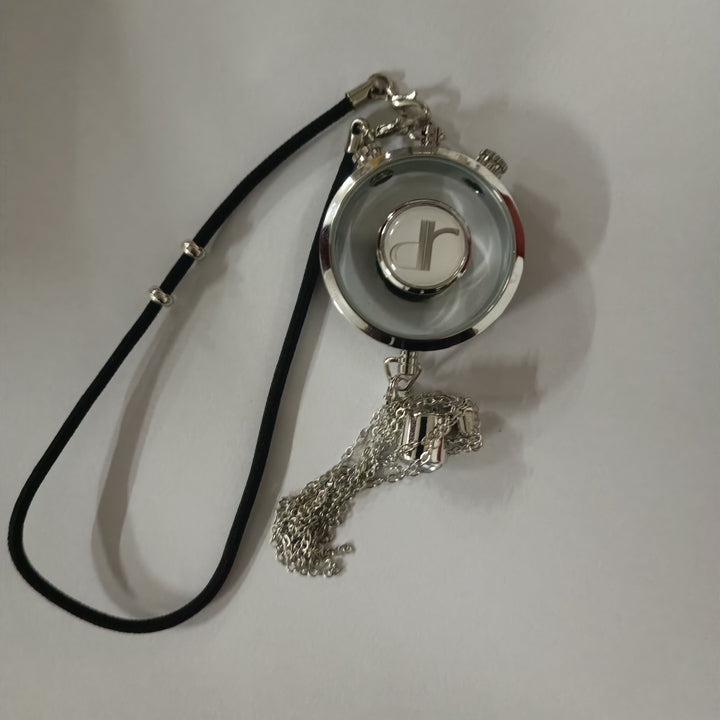 Car perfume bottle with logo