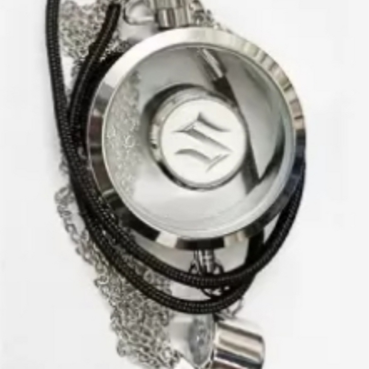 Car perfume bottle with logo