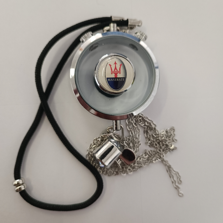 Car perfume bottle with logo