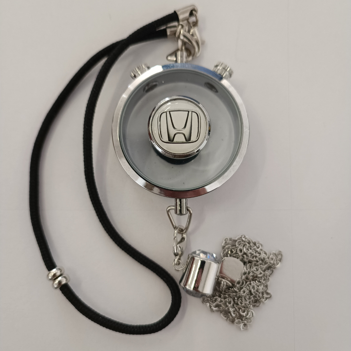 Car perfume bottle with logo