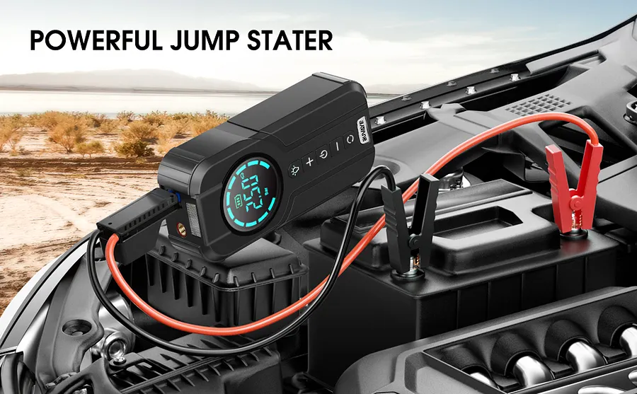 car battery charger jump starter