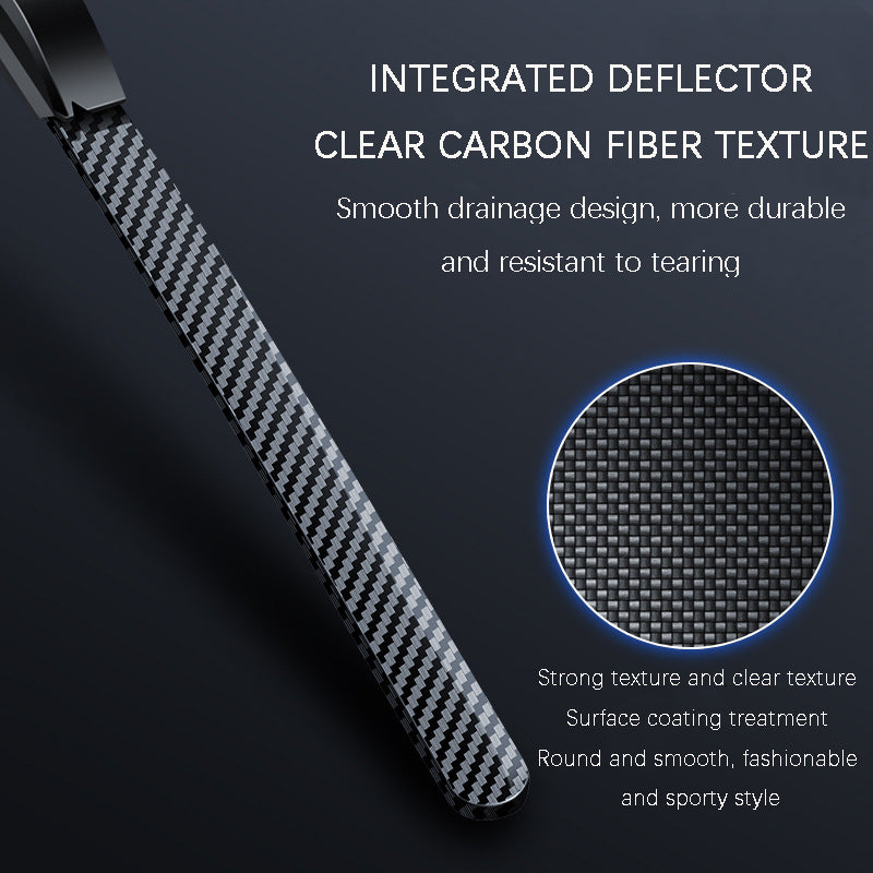 Carbon Fiber Boneless Silent Windshield Wipers