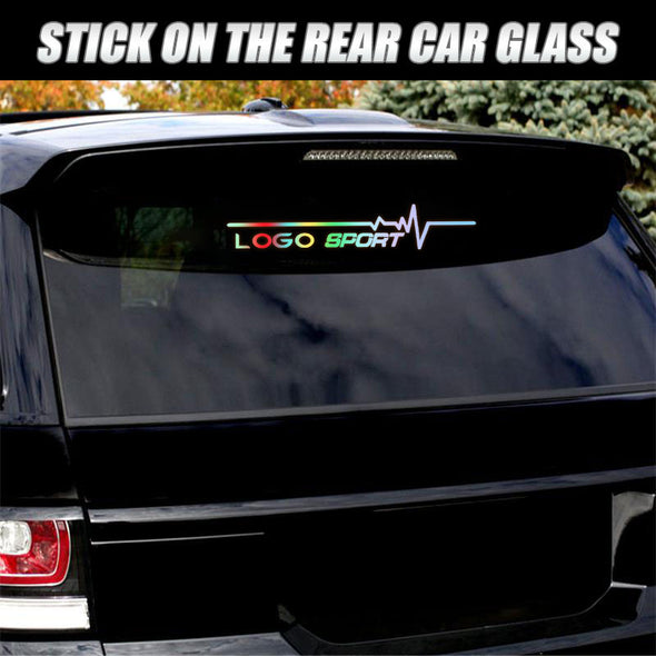 Car Window Glass Sticker Pull Flower Decoration