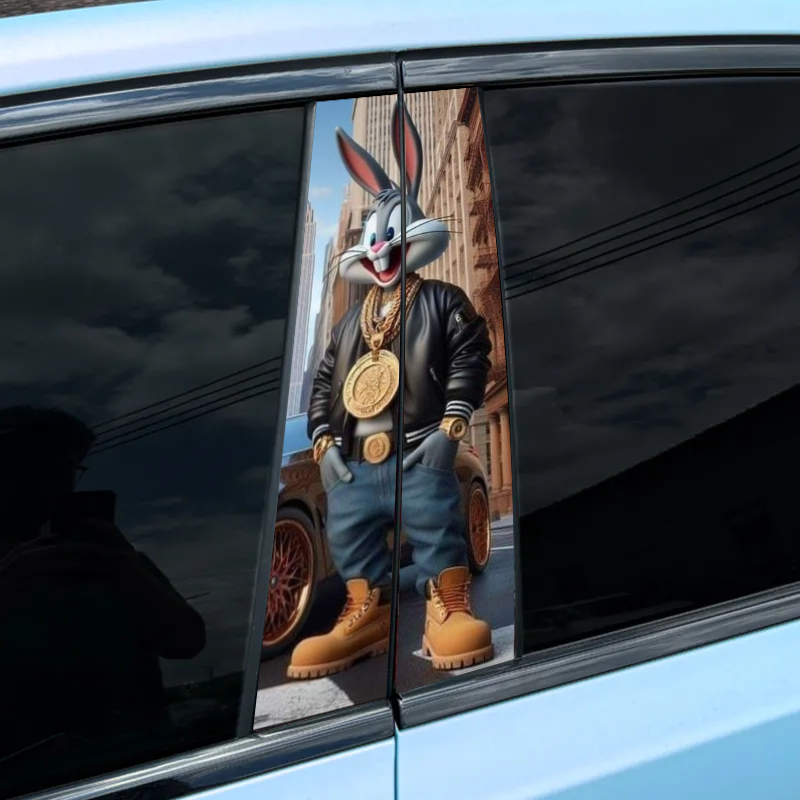 Car center pillar sticker（2PCS）-XC138