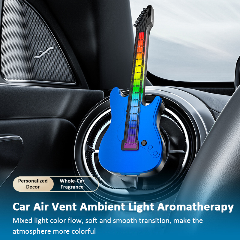 Car perfume RGB voice-controlled music rhythm light
