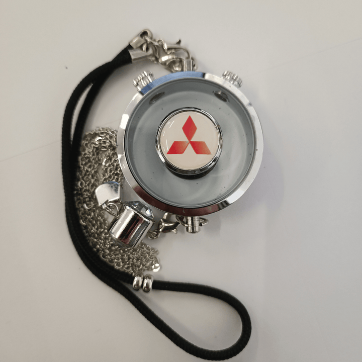 Car perfume bottle with logo