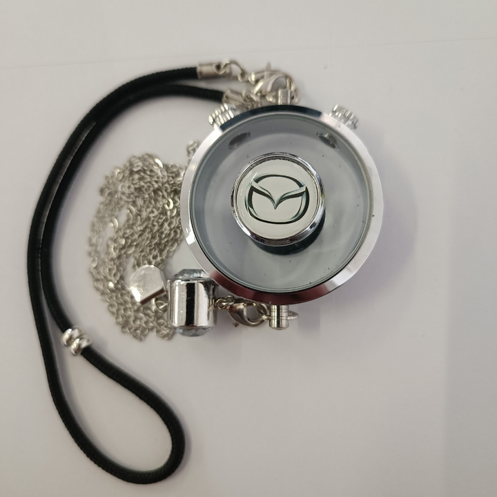 Car perfume bottle with logo