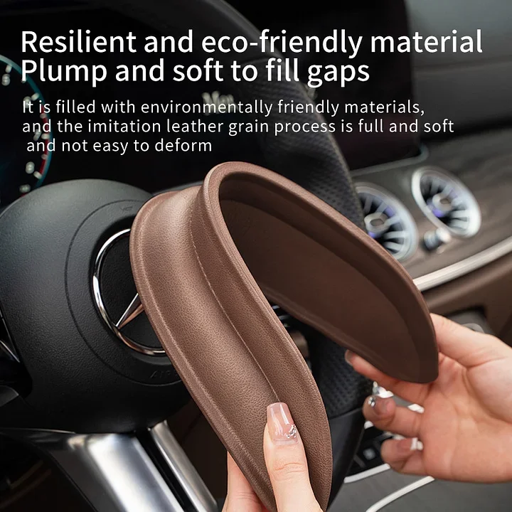 Car seat gap filling strips