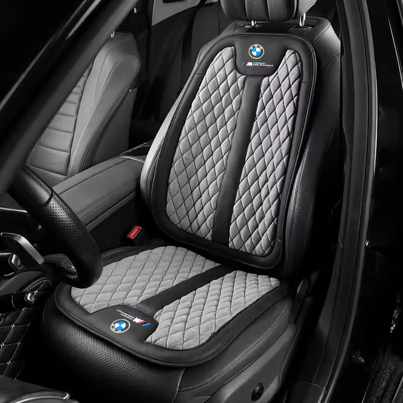 Car Seat Cushion Deerskin Car Winter Short Plush Seat Cushion Seat Headrest