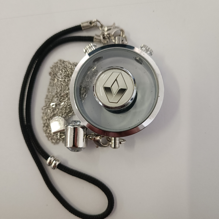 Car perfume bottle with logo